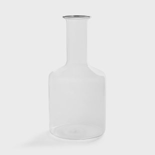 HAY Rim karaf 1,2 l transparant Black