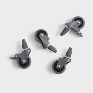 HAY Colour Crate wielen 4-pack Groot