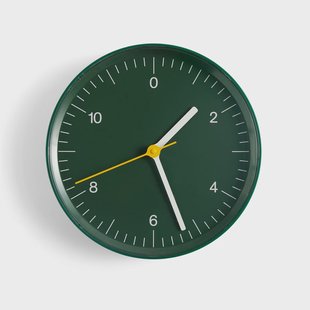 HAY Wall Clock wandklok Ø26,5 cm Green