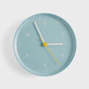 HAY Wall Clock wandklok Ø26,5 cm Blue