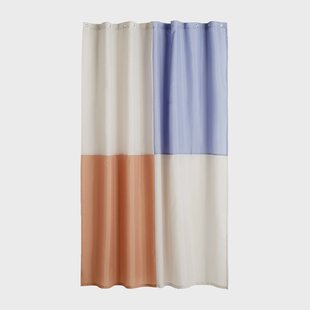 HAY Check douchegordijn 180x200 cm Blue