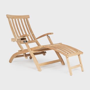 Stockamöllan Lobby ligstoel Incl. dienblad en regenbescherming