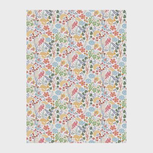 Arvidssons Textil Lyckeflykt stof Multi