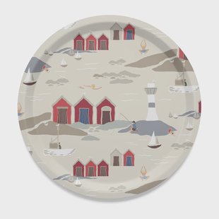 Arvidssons Textil Kust dienblad Ø31 cm Beige