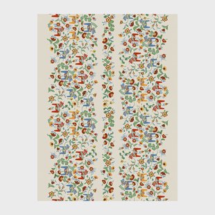 Arvidssons Textil Leksand Bård stof Beige