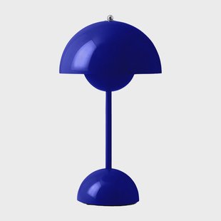 &Tradition Flowerpot portable tafellamp VP9 Cobalt blue &Tradition Flowerpot portable tafellamp VP9 Cobalt blue