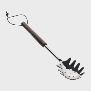 ERNST Ernst spaghettilepel met houten handvat Donkerbruin