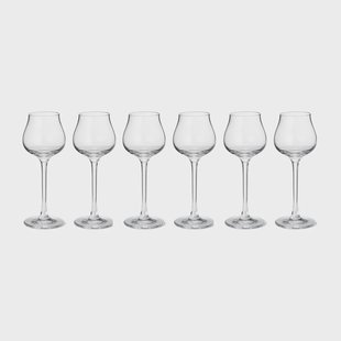 Georg Jensen Sky borrelglas 6 cl 6-pack Transparant