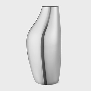 Georg Jensen Sky vloervaas 46 cm Roestvrij staal