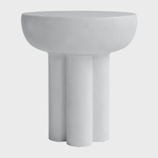 101 Copenhagen Crown bijzettafel tall Ø45 cm Bone white
