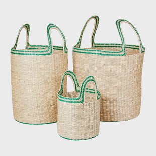 Broste Copenhagen Lykke mand 3-delig Natural-green