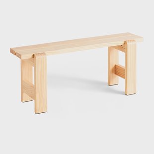 HAY Weekday bank 111x23 cm gelakt sparrenhout Natural