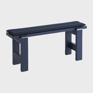 HAY Weekday bank 111x23 cm gelakt sparrenhout Steel blue
