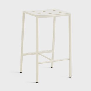 HAY Balcony barkruk laag 65 cm Chalk beige HAY Balcony barkruk laag 65 cm Chalk beige