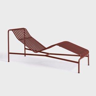 HAY Palissade ligstoel Iron red