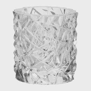 Orrefors Carat waxinelichtjeshouder transparant 7,9 cm