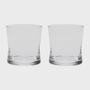 Orrefors Grace Double Old Fashioned glas 39 cl 2-pack Transparant