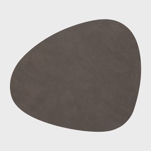LIND DNA Nupo placemat curve L Caviar