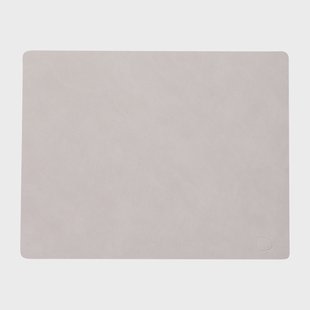 LIND DNA Nupo placemat square L Oyster white