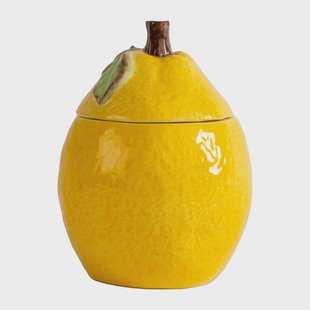 Byon Lemon kom met deksel Ø11x14,5 cm Byon Lemon kom met deksel Ø11x14,5 cm