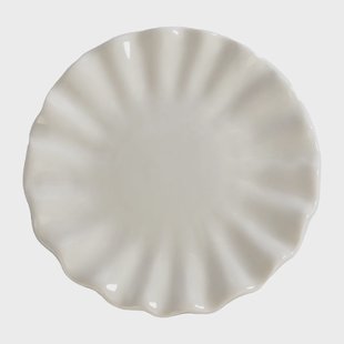 Byon Shelley bordje Ø16 cm Wit