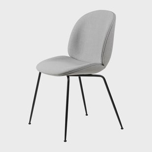 GUBI Beetle dining chair fully upholstered conic base Remix 3 nr.123-black