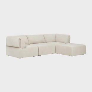 GUBI Wonder driezitsbank met divan 280x185 cm Mumble 02 GUBI Wonder driezitsbank met divan 280x185 cm Mumble 02