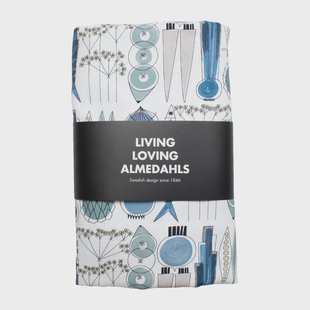 Almedahls Picknick tafelkleed 145x220 cm Blauw-beige