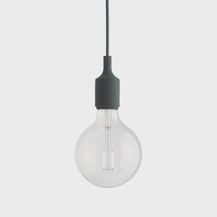 Muuto E27 Hanglamp Dark green