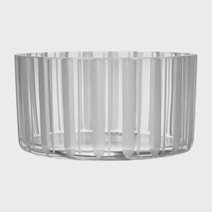 Orrefors Cut in number schaal 160 mm Strepen