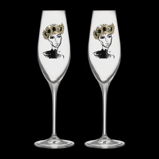 Kosta Boda All about you champagneglas 24 cl 2-pack Let's celebrate you