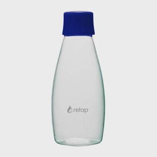 Retap Retap Go 05 glazen fles schroefdop 50 cl Dark blue