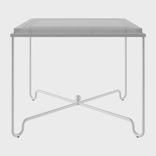 GUBI Tropique tafel 90x90x75 cm Classic white semi matt