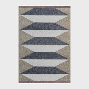 Mette Ditmer Accordion allround deurmat Sand, 55x80 cm