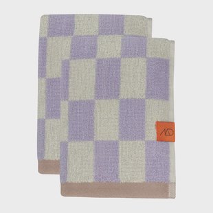 Mette Ditmer Retro gastendoek 40x55 cm 2-pack Lilac