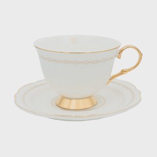 Hilke Collection Anima Bianco kop met schotel 22 cl