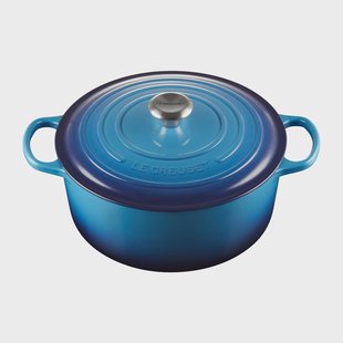 Le Creuset Le Creuset Signature ronde braadpan 6,7 l Azure blue
