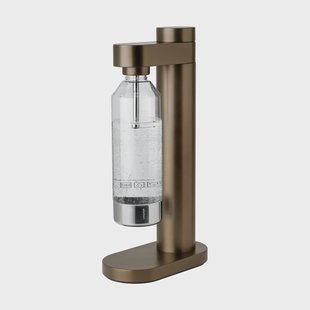 Stelton Brus bruiswatermachine Dark brown metallic