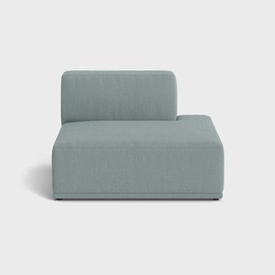 Muuto Connect soft module Re-wool nr.718 lichtblauw Zonder armleuningen (D) Muuto Connect soft module Re-wool nr.718 lichtblauw Zonder armleuningen (D)