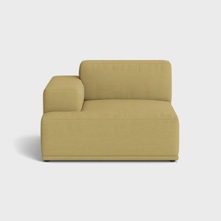 Muuto Connect soft module Hallingdal 65 nr.407 geel Armleuning links (A)