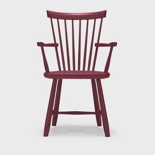 Stolab Lilla Åland stoel met armleuningen berkenhout Vossenbes 19