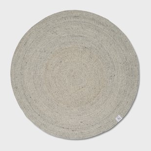 Classic Collection Merino wollen vloerkleed rond Ø160 cm Concrete