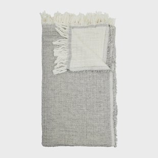 Boel & Jan Samos plaid 120x150 cm Grijs