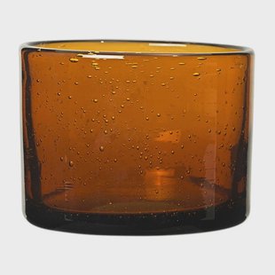 Ferm Living Oli waterglas laag 11 cl Amber