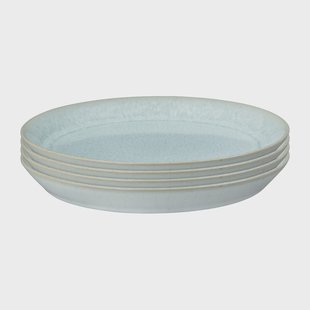 Denby Kiln Green bordje 4-pack Ø21,5 cm