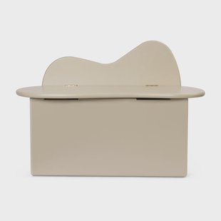 Ferm Living Slope bankje met opbergruimte 75x38x51 cm Cashmere