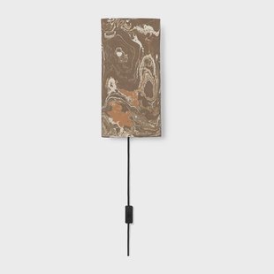 Ferm Living Argilla wandlamp Marble Mocha