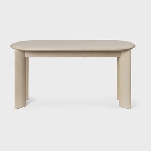 Ferm Living Bevel bankje 90 cm Witgeoliede beuk