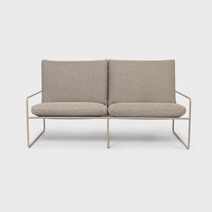 Ferm Living Desert 2-zits bank Cashmere-Dark sand