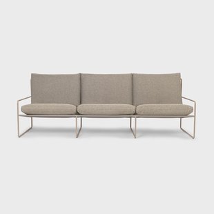 Ferm Living Desert driezitsbank Cashmere-Dark sand